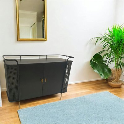 Buffet 2 portes en métal noir ATELIER PIER IMPORT