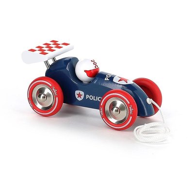 Voiture de course à traîner Police VILAC