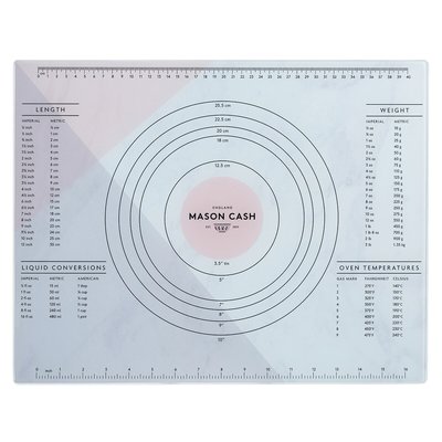 45cm Innovative Kitchen Glass Pastry Board MASON CASH