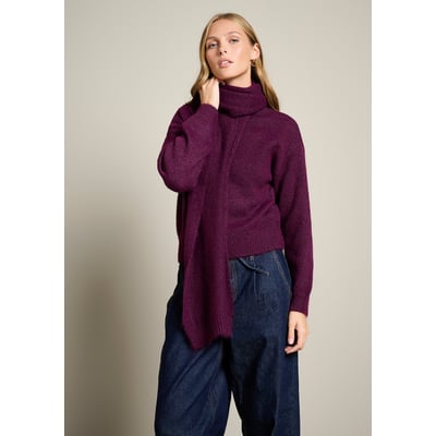 Pull avec écharpe intégrée LOLALIZA