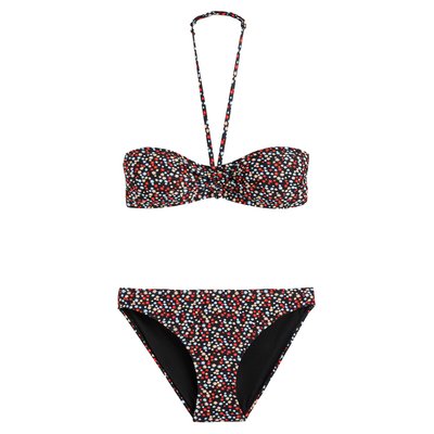 Maillot de bain 2 pièces imprimé fleurs LA REDOUTE COLLECTIONS