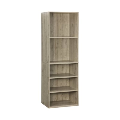 Module dressing décor bois 5 étagères MODULO SWEEEK