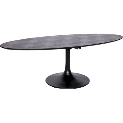 Table à dîner ovale en bois, Blax RECOLLECTION