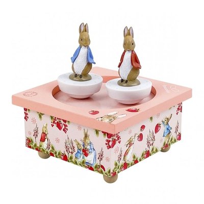 Boite à musique magnétique Dancing Peter Rabbit Fraises TROUSSELIER