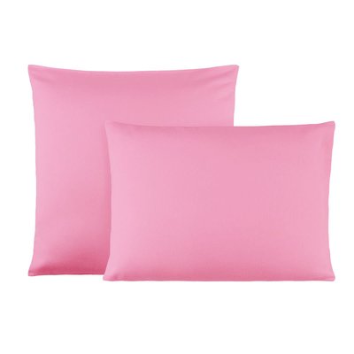 Lot de 2 taies d'oreillers coton jersey DOUCEUR LINANDELLE