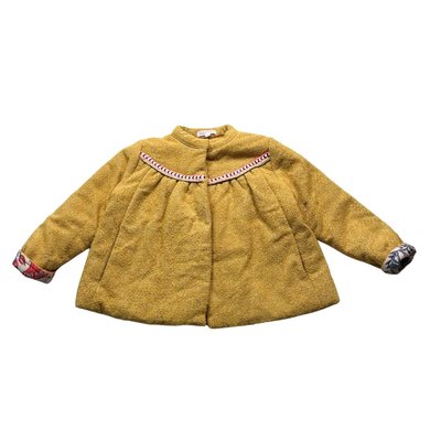 Manteau moutarde fille outlet