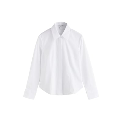 Chemise stretch ajustée à manches longues NEXT