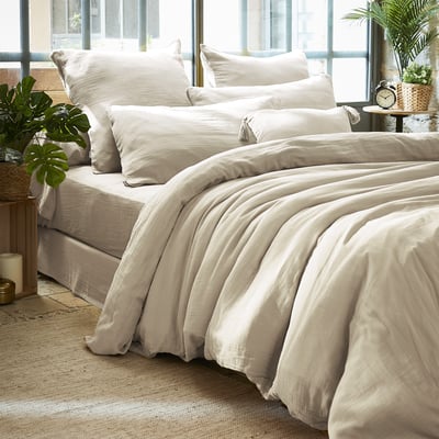 Housse de couette en double Gaze de Coton Gaia EDEN