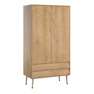 Armoire 2 Portes 2 Tiroirs L100 x H191 cm - Bosque CALICOSY