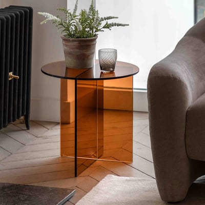 Percy Glass Side Table ÉDITÉ