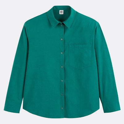 Camisa amplia de algodón, Signature MARLENE LA REDOUTE COLLECTIONS