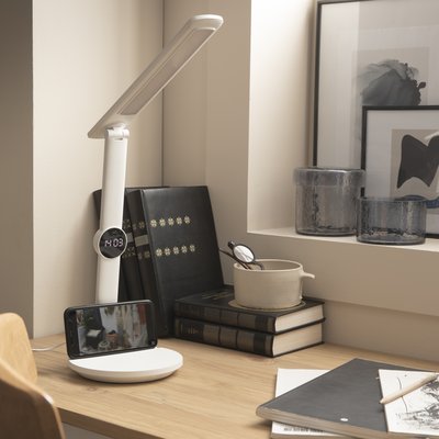 Lampe de bureau en Polycarbonate, ALEX PLUS INSPIRE