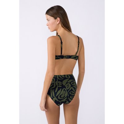 Culotte bikini taille haute bas de maillot à motif PIPA ETAM