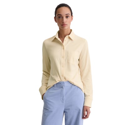 Blouse en jersey regular en coton organique stretch MARC O'POLO