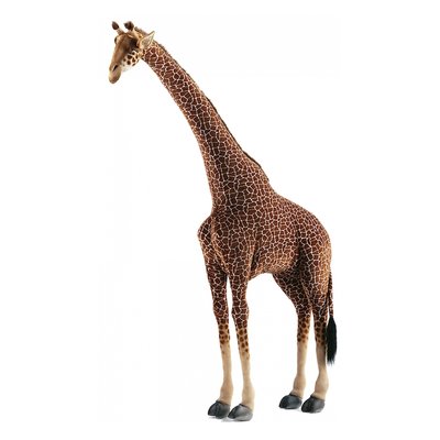 Peluche Geante Girafe en tissus jacquard HANSA