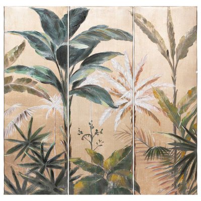 Triptyque imprimé JUNGLE ATMOSPHERA