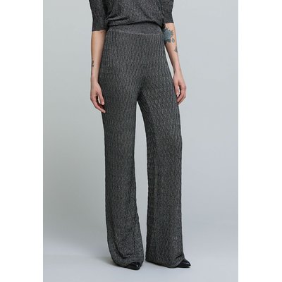 Feinstrickhose mit grafischem Ajourmuster IKKS