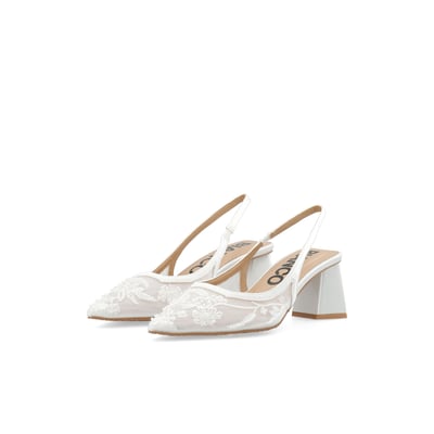 Chaussures À Bride Arrière BIANCO
