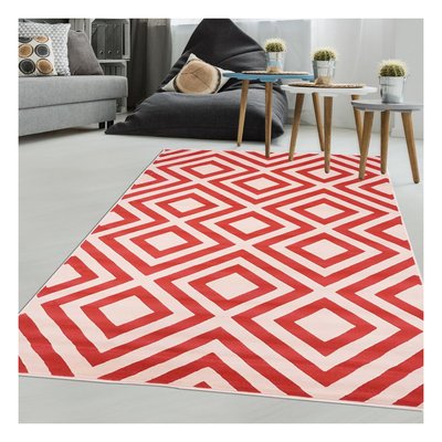 Tapis chambre tissé motif géométrique AF1 NICE UN AMOUR DE TAPIS