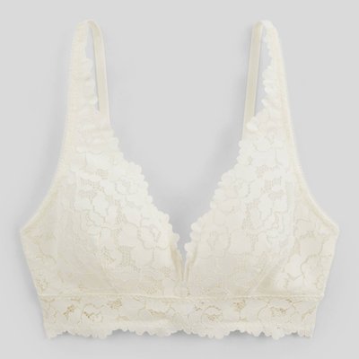 Soutien-gorge triangle foulard CAMILLE en dentelle MONOPRIX