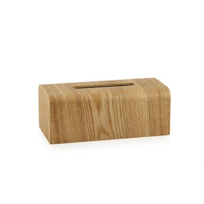 Boîte à Mouchoirs Rectangulaire en Bois de Saule WADIGA