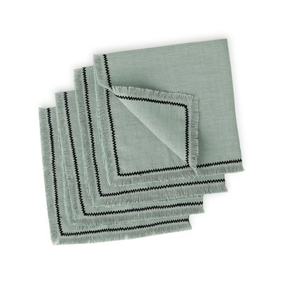 Serviette de table (x4) lin lavé GABRIEL FEBRONIE