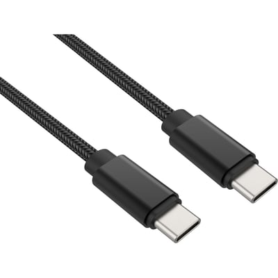 Câble USB C vers USB-C 2M Noir compatible iPhone 17 16 15 Pro Max et Samsung Galaxy S25 S24 Ultra ADEQWAT