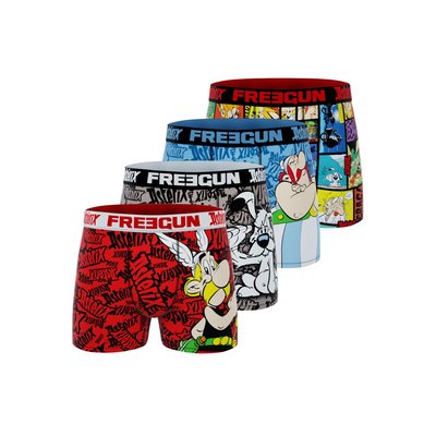 Lot de 4 Boxers Astérix FREEGUN