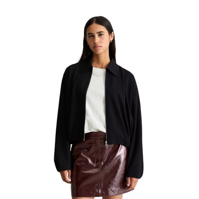 Blouson décontracté en jersey en jersey interlock doux MARC O’POLO DENIM