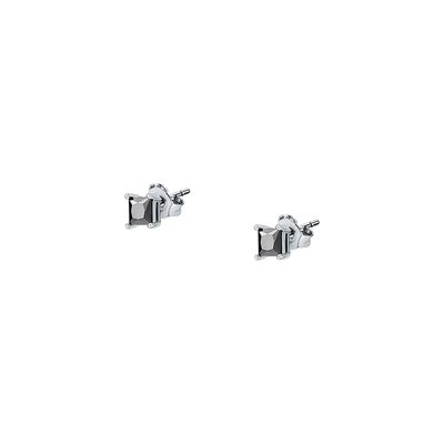 Puces en argent 925 et oxyde de zirconium CLEOR