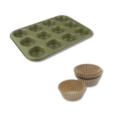2 pièces spécial muffins ECO FRIENDLY ZENKER
