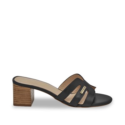 Mules à talons en cuir LIVIA LES TROPEZIENNES PAR M BELARBI