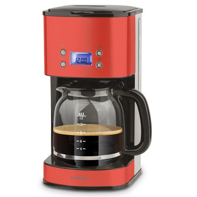 cafetière programmable  - mg30 rouge H.KOENIG