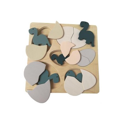 Puzzle à encastrement Bébés dinosaures EGMONT TOYS