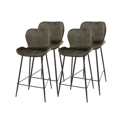 Lot de quatre Tabourets de bar - 99 cm - BASTI LISA DESIGN