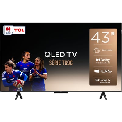 TV QLED 43T69C (2026) 43" (109 cm) TCL