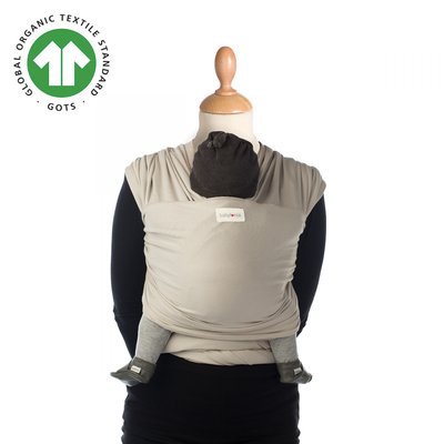 Écharpe de portage Tricot-Slen Bio White pepper BABYLONIA
