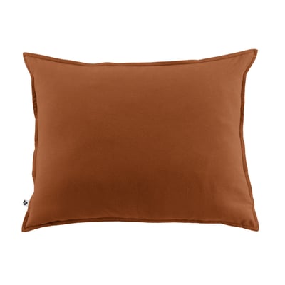 Taie d'oreiller flanelle 50 x 70 cm Candice brume EDEN