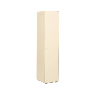 Armoire casier industriel acier 2 étagères 1 penderie TRIBECA SWEEEK