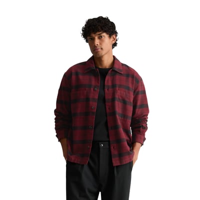 Chemise en flanelle, coupe classique en pur coton bio MARC O’POLO DENIM