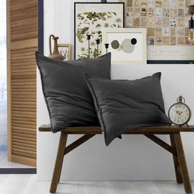 Taie d'oreiller flanelle (lot de 2) TERRE DE NUIT