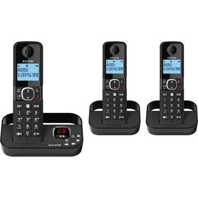 Téléphone sans fil F860 Voice Trio Noir ALCATEL