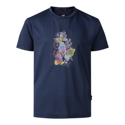 T-shirt motif/style fleurs et papillon AMUSING DARE 2B