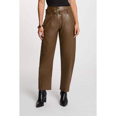 Pantalon large taille haute MORGAN