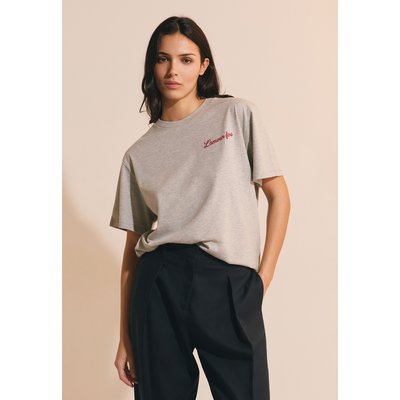 T-shirt manches courtes en coton brodé A SIMON ETAM
