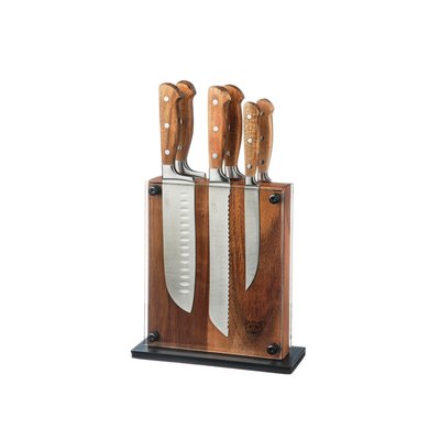 Lot de 7 couteaux de cuisine en inox, NUDE BJORN
