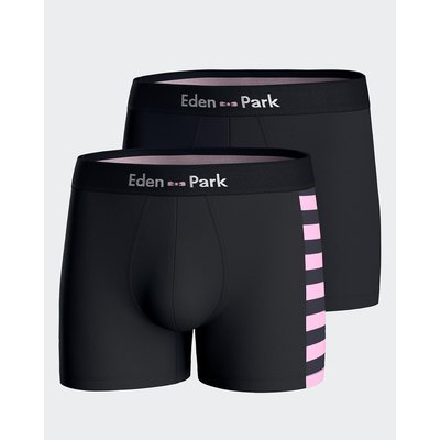 Lot de 2 boxers unis EDEN PARK