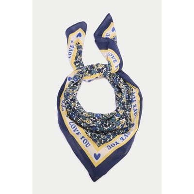Foulard satiné soyeux CACHE CACHE