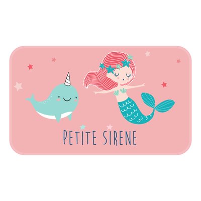 Tapis velours Petite Sirène DOUCEUR D'INTÉRIEUR
