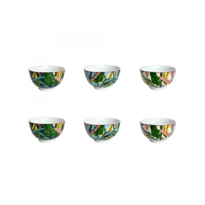 Lot de 6 petits bols, BORNEO ARTIME